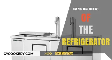 Can You Take Beer Out of the Refrigerator? A Guide