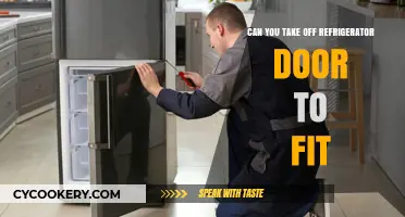 How to Remove Refrigerator Doors for Easy Installation in Tight Spaces