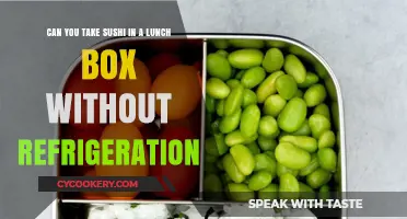 Sushi in Lunch Boxes: Safe Without Refrigeration or Risky Choice?