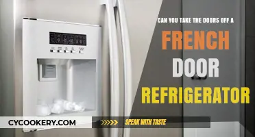 Can You Remove French Door Refrigerator Doors? A Quick Guide