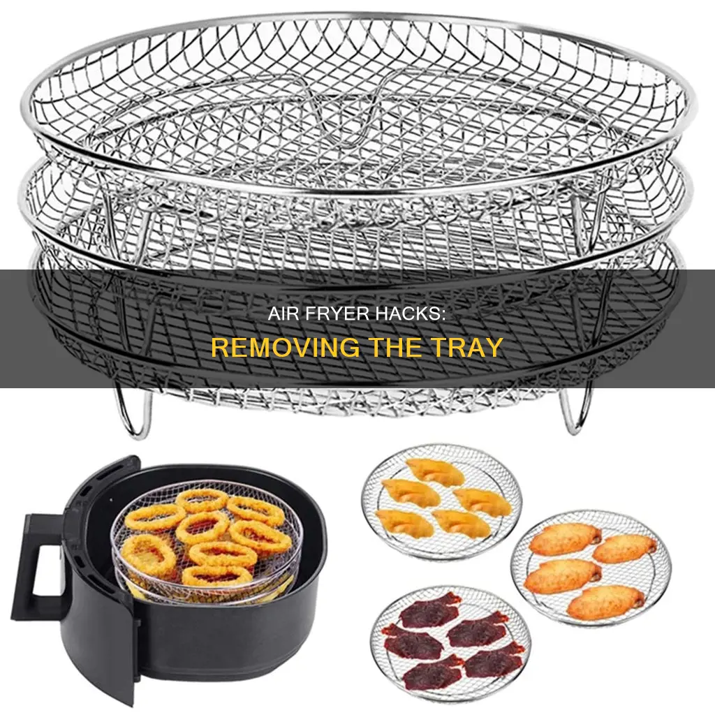 can you take the tray out of the air fryer