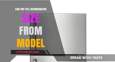 How to Determine Refrigerator Size Using Its Model Number