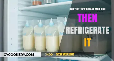 Thawing Breast Milk: Can You Safely Refrigerate It After?