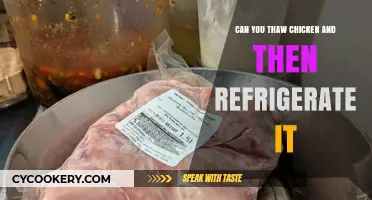 Thawing Chicken Safely: Can You Refrigerate After Defrosting?