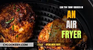 Thawing Chicken in an Air Fryer: Is it Possible?