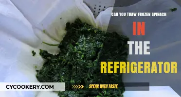Thawing Frozen Spinach Safely: A Refrigerator Guide for Fresh Results