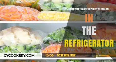Thawing Frozen Vegetables Safely: A Refrigerator Guide for Freshness