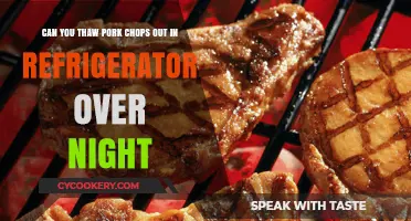 Safely Thawing Pork Chops Overnight in the Refrigerator: A Guide