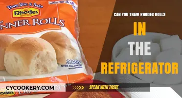 Thawing Rhodes Rolls in the Fridge: A Safe and Easy Method