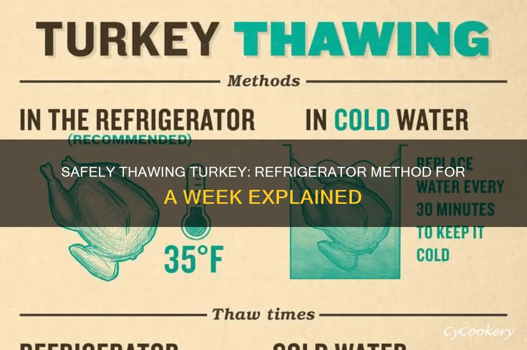 can you thaw turkey in the refrigerator for a week