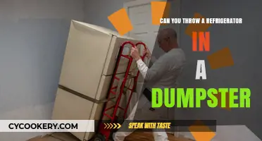Can You Toss a Fridge in the Dumpster? Legal Disposal Tips