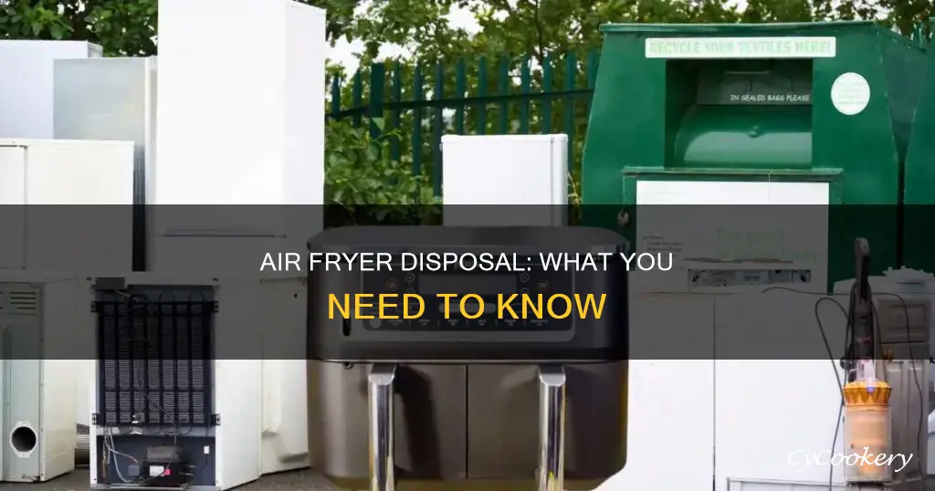 can you throw air fryer in garbage