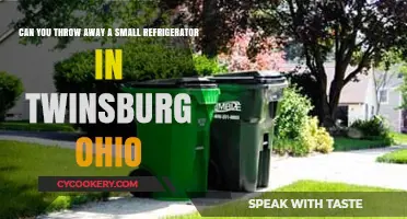 How to Properly Dispose of a Small Fridge in Twinsburg, OH