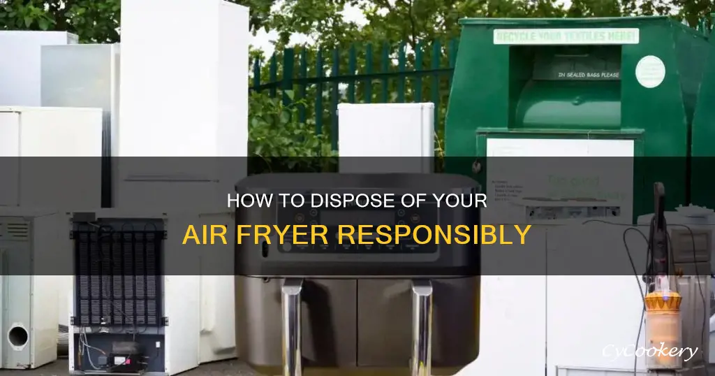 can you throw away air fryer