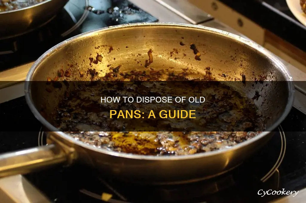 can you throw pans in the bin