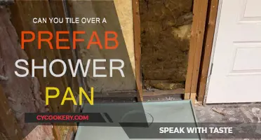 How to Tile a Prefab Shower Pan?