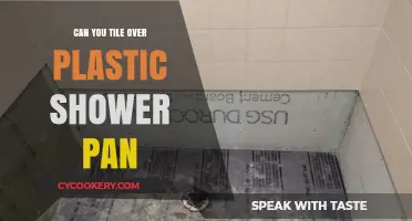 How to Tile Over a Plastic Shower Pan?