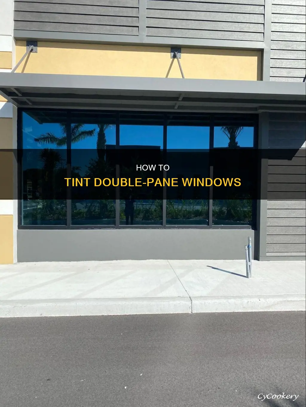 can you tint double pane windows