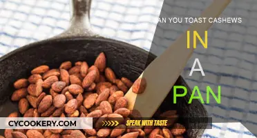 Toasting Cashews: Pan-Fry Method