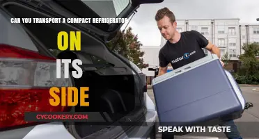 Transporting a Compact Fridge: Safe to Lay on Its Side?