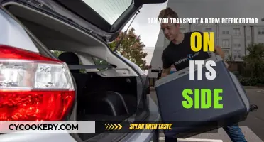 Transporting a Dorm Fridge: Safe Sideways or Upright Only?
