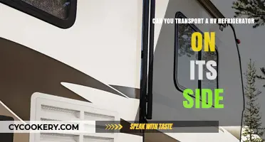 Can You Safely Transport an RV Refrigerator on Its Side?