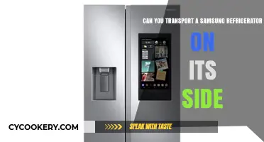 Transporting Samsung Refrigerators: Safe Sideways or Upright Only?