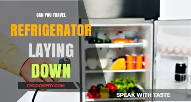 Can You Travel with a Refrigerator Laying Down? Tips and Risks