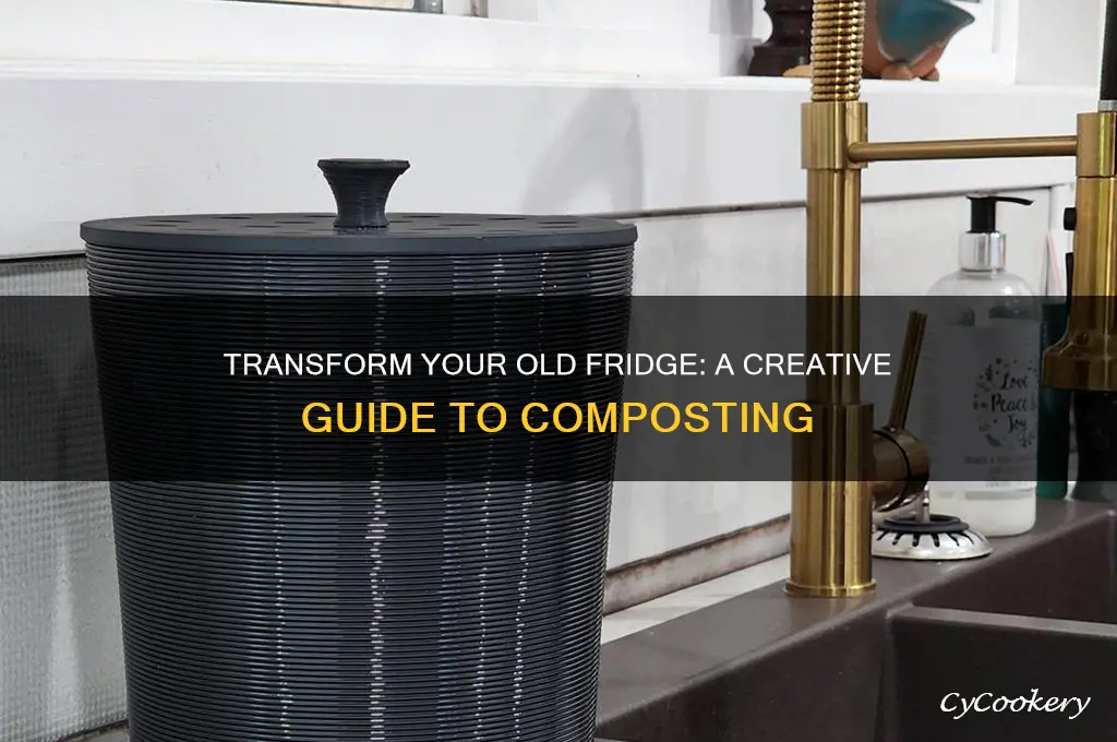 can you turn am old refrigerator into a compost bin
