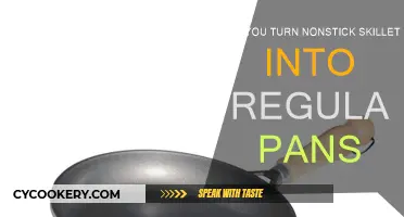 How to Transform Nonstick Skillets into Regular Pans