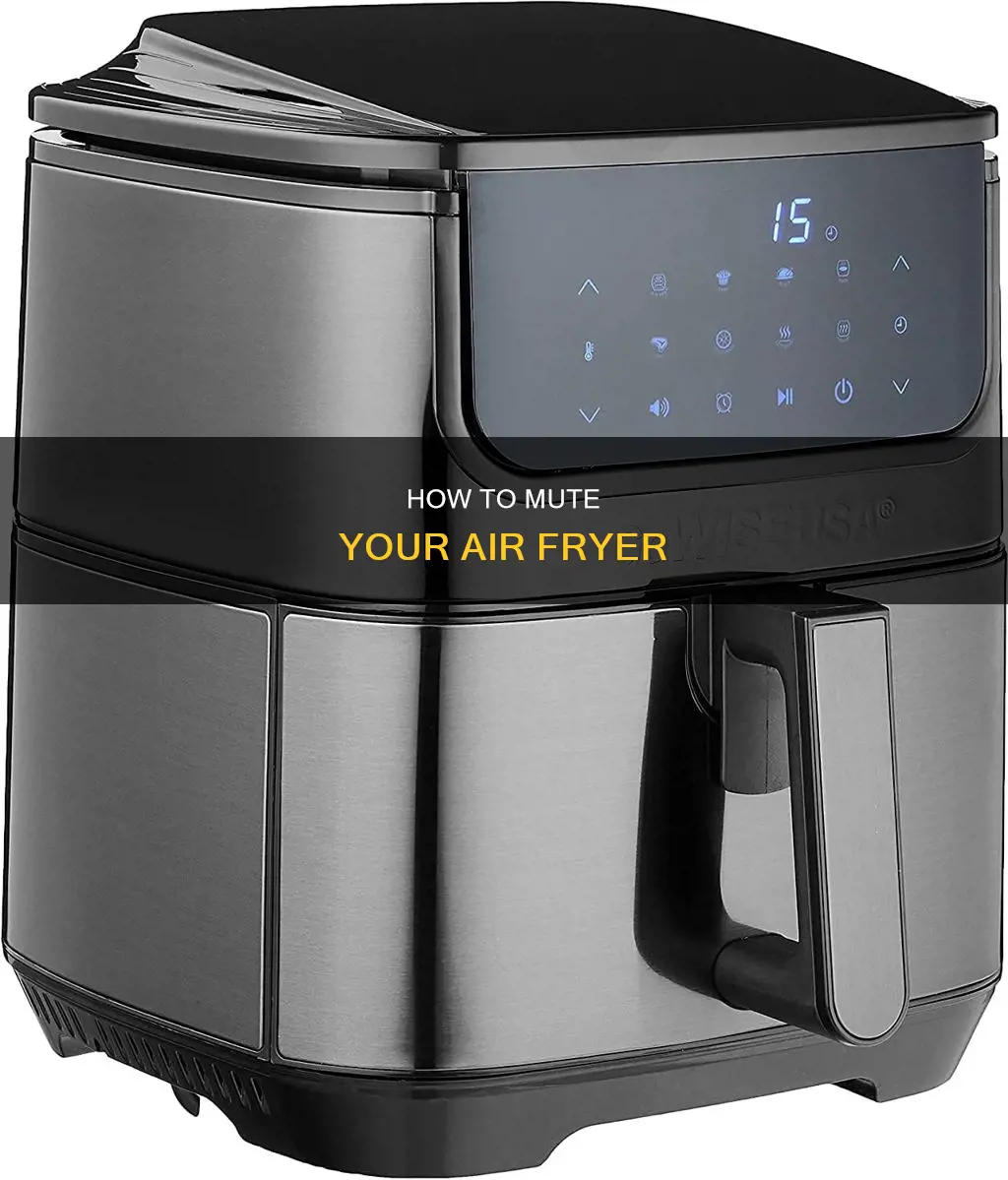 can you turn sound off on air fryer