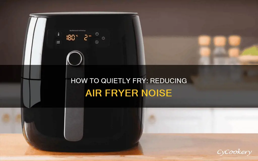 can you turn the volume on your air fryer down