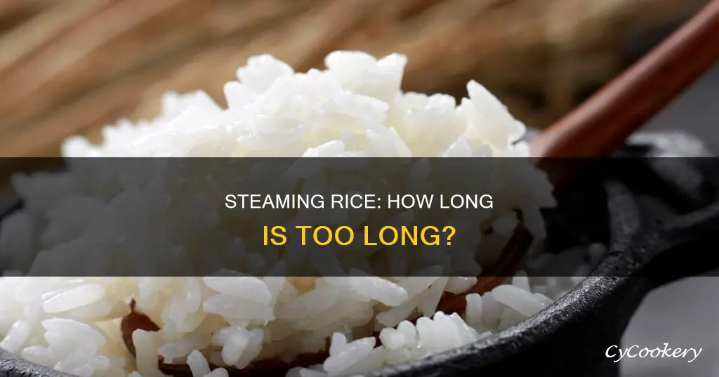 can you under cook steamed rice