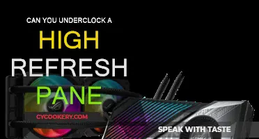 Underclocking High Refresh Panels: Pros, Cons, and How-tos