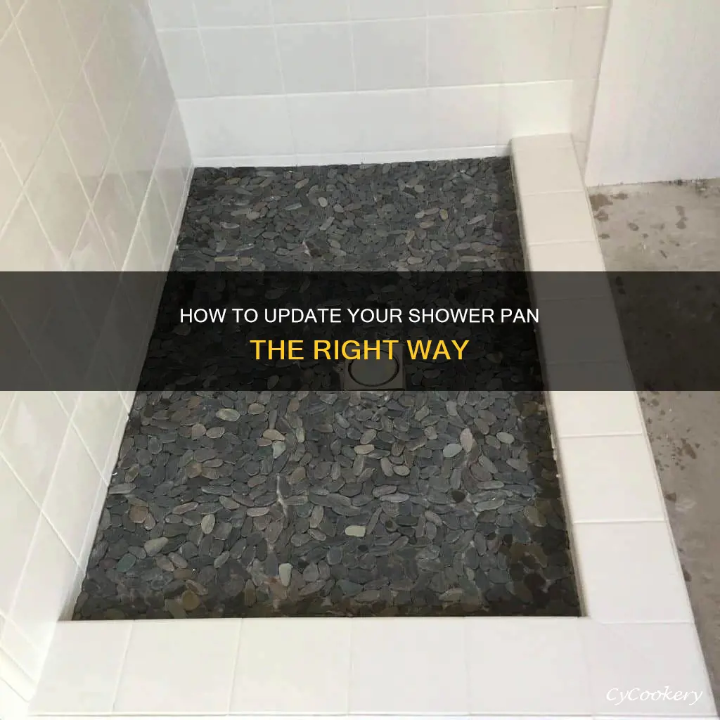 can you update an existing shower pan