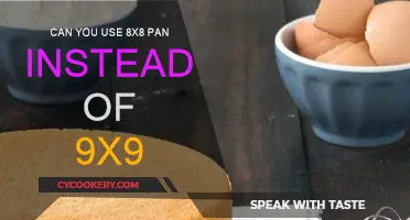 Baking Pan Swap: 8x8 vs 9x9 — Can You Use One for the Other?