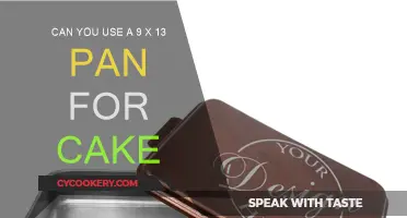 Using a 9 x 13 Pan for Baking Cakes: A Smart Choice?