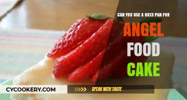 Baking Angel Food Cake: Is a 9x13 Pan the Right Choice?