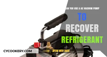 Using AC Vacuum Pumps for Efficient Refrigerant Recovery: A Guide