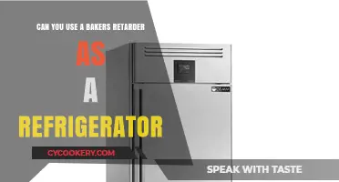 Using a Baker's Retarder as a Refrigerator: Is It Possible?