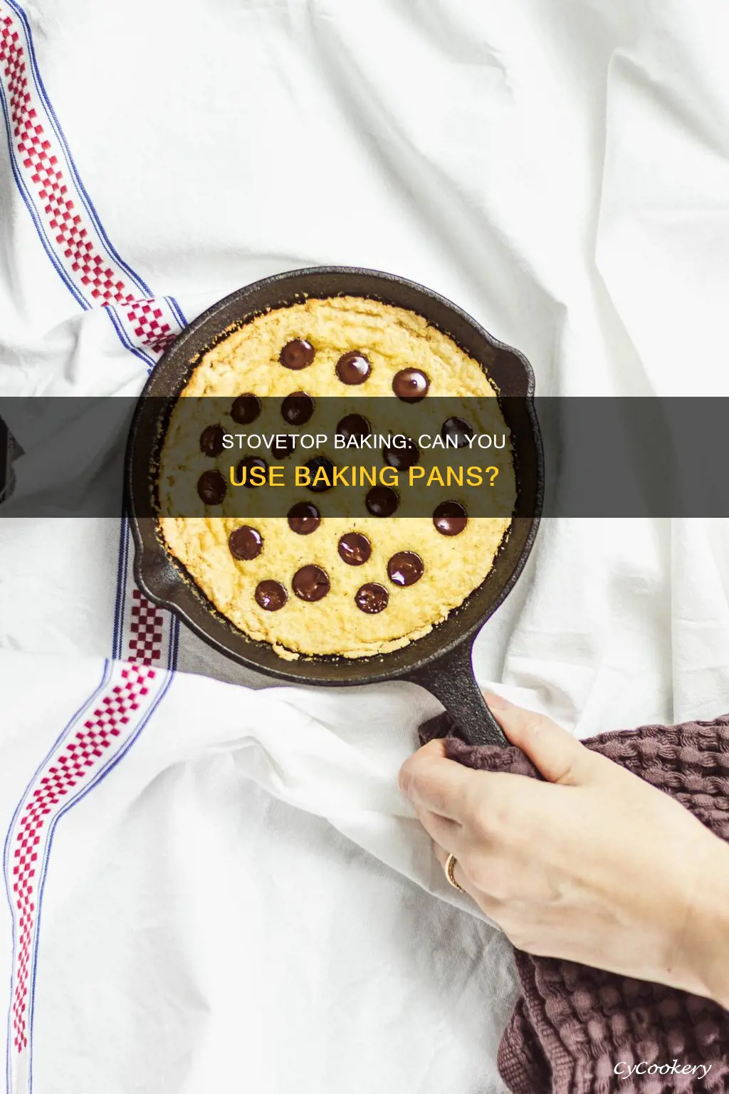 can you use a baking pan on the stove