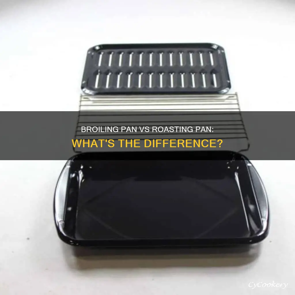 can you use a broiling pan as a roasting pan