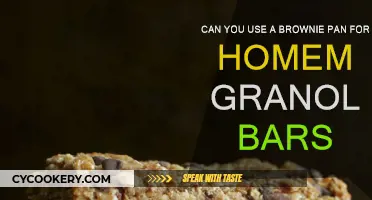 Make Granola Bars: Brownie Pan or Not?