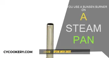Steam Pan and Bunsen Burner: A Safe Combination?