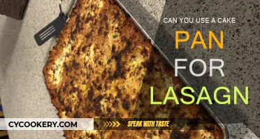 Lasagna in a Cake Pan: Is It Possible?
