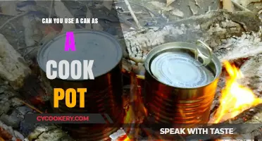 Creative Campfire Cooking: Can You Use a Can as a Pot?