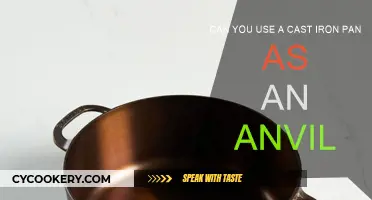 Cast Iron Pans: A Viable Anvil Alternative?