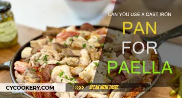 The Perfect Pan for Paella: Cast Iron?
