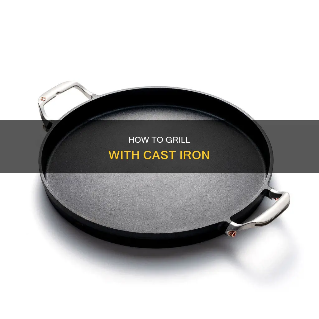 can you use a cast iron pan on a bbq