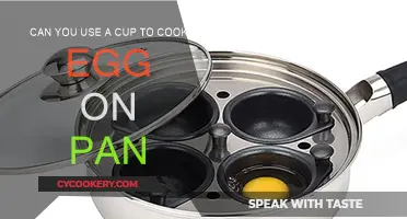 Cooking Eggs: Using a Cup on a Pan